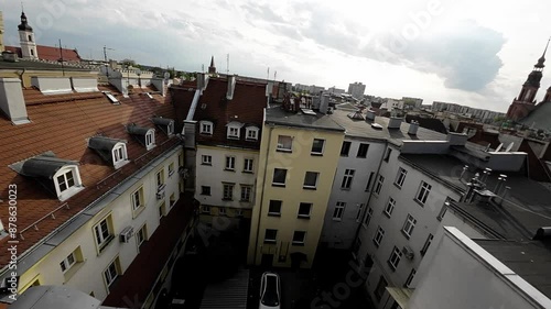 This captivating aerial footage showcases the enchanting Old Town of Lublin , Poland, steeped in history and brimming with architectural marvels. The video opens with a sweeping panoramic shot of the