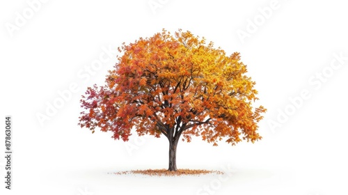 tree isolated on white background.