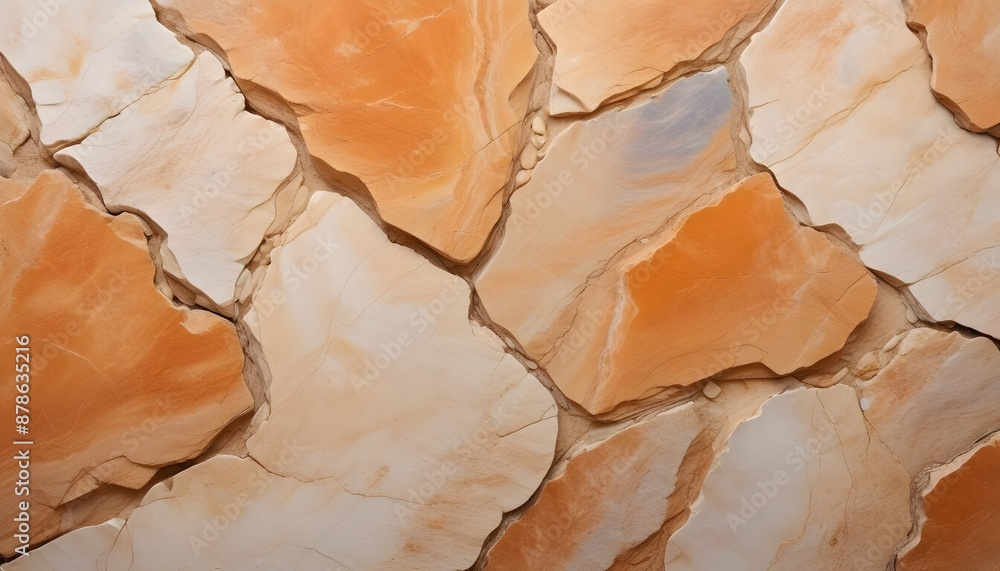 Naklejka premium Natural bright stone texture background