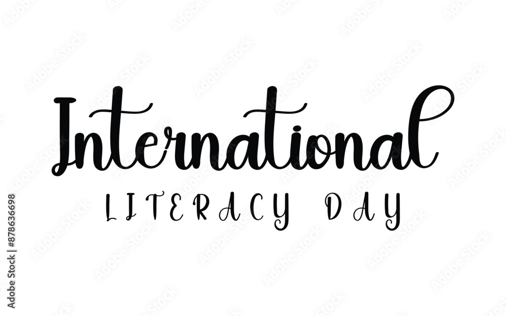 International Literacy Day, 8th September. Open book logo illustration vector. International Literacy Day, 8th September. Open book logo illustration vector.