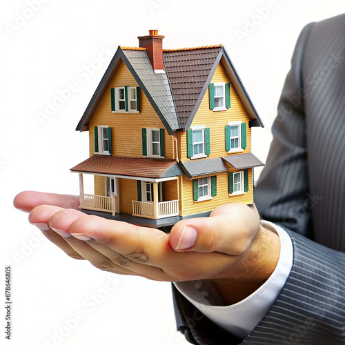 A model of a house realestate
