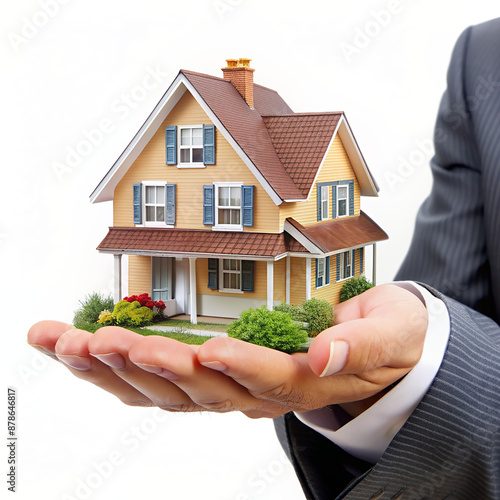 A model of a house realestate
