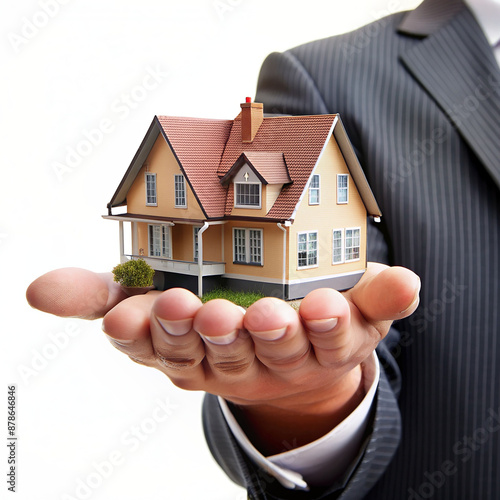 A model of a house realestate
