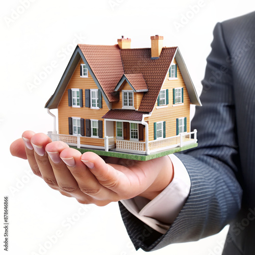 A model of a house realestate
