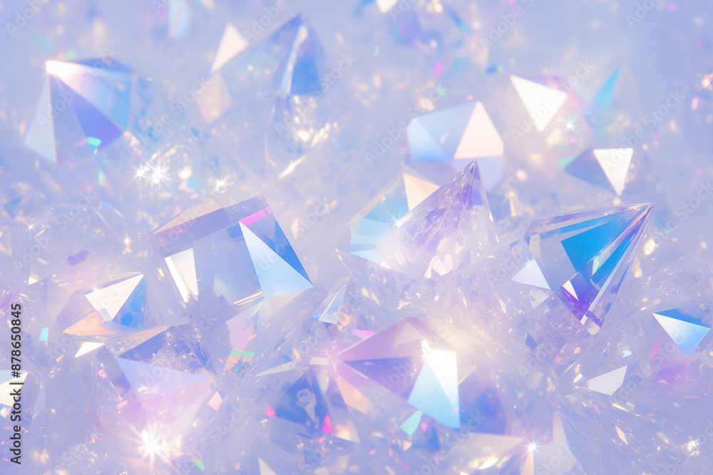 Background with shining precious crystals Background with shining precious crystals