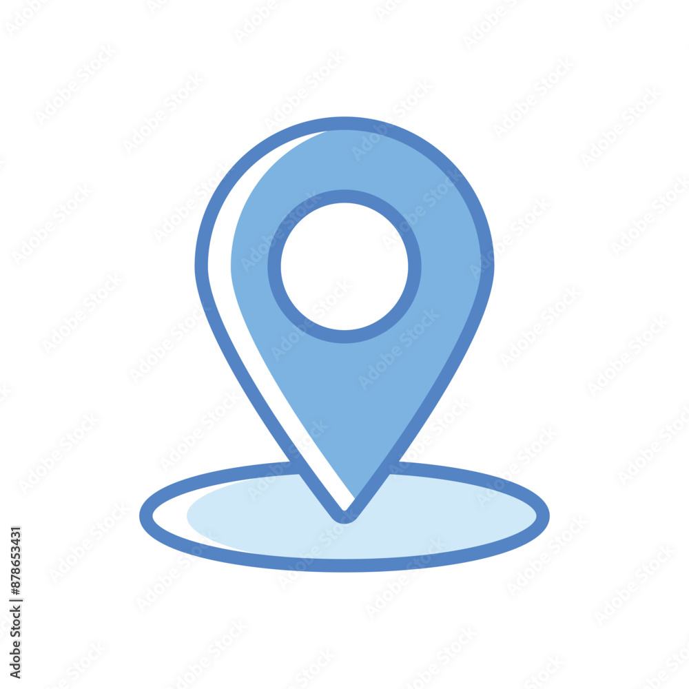 Map Pin vector icon Map Pin vector icon