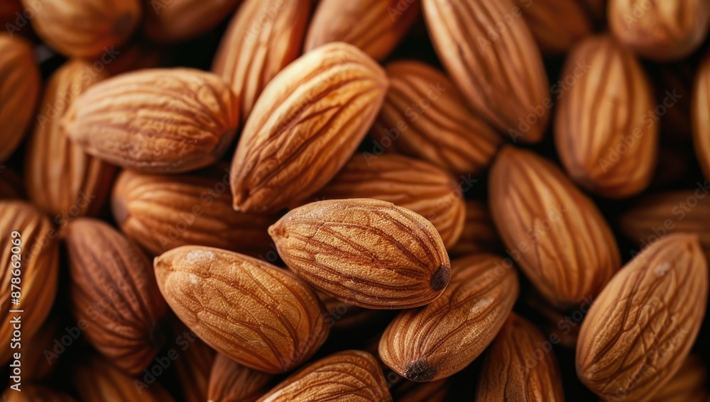 Almonds with Natural Patterns Almonds with Natural Patterns