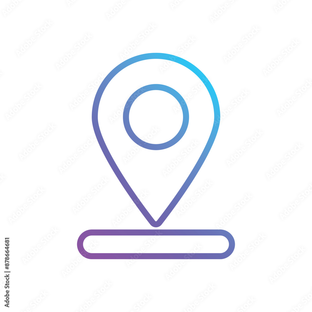 Destination Marker vector icon Destination Marker vector icon