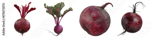 Beetroot isolated on transparent background