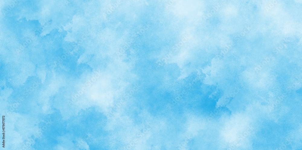 Abstract Sky cloud landscape blue background with tiny clouds, sky clouds for wallpaper backdrop background, soft cloudy watercolor abstract painting background, gradient light sky blue shades grunge. Abstract Sky cloud landscape blue background with tiny clouds, sky clouds for wallpaper backdrop background, soft cloudy watercolor abstract painting background, gradient light sky blue shades grunge.