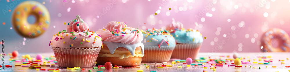 new year celebration with cakes new year celebration with cakes