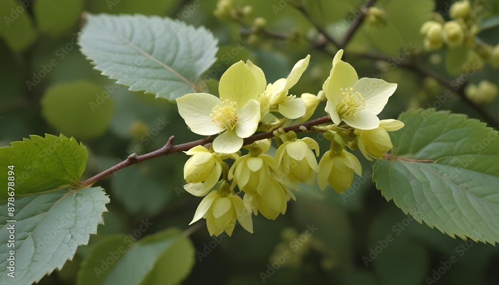Fototapeta premium Corylopsis veitchiana theme
