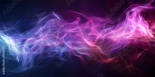 Embrace the EM 2024 Football Soccer Fever with Glowing Abstract Art. Concept Football Soccer, EM 2024, Abstract Art, Glowing Effects