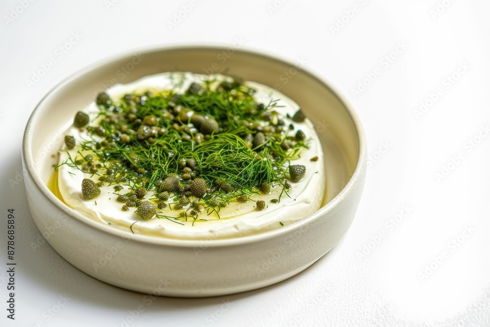 Refreshing Dill Creme Fraiche with Tart Lemon Refreshing Dill Creme Fraiche with Tart Lemon