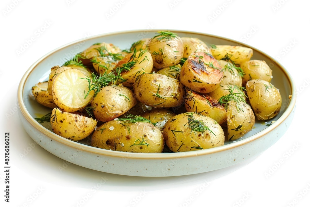 Elegant and Flavorful Roasted Dill Fingerling Potatoes with Herbs Elegant and Flavorful Roasted Dill Fingerling Potatoes with Herbs