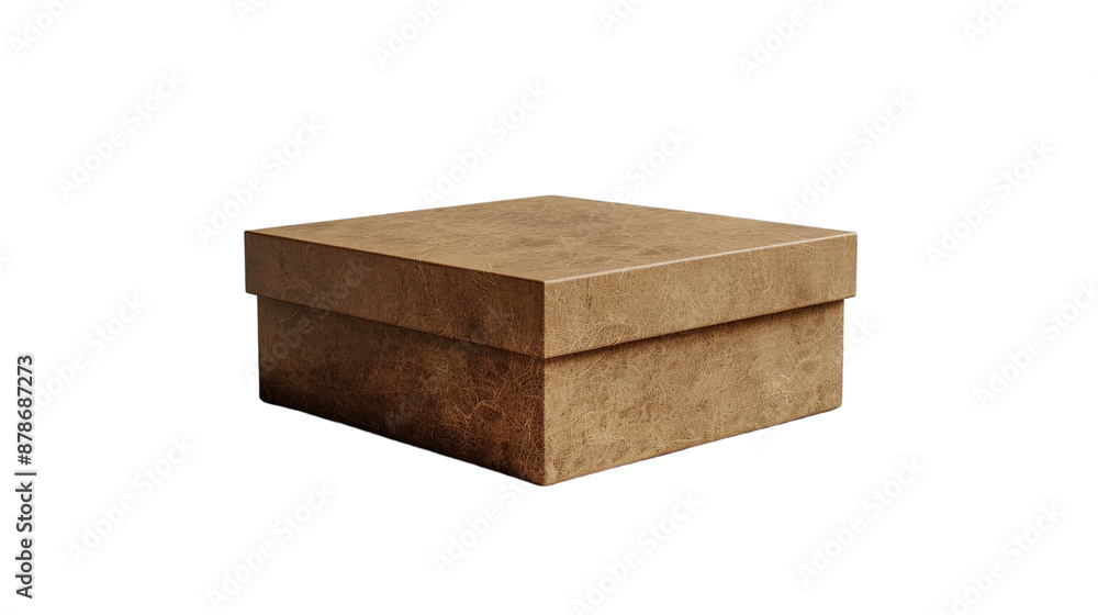 A plain brown cardboard box with a closed lid. Perfect for packaging, shipping, storage, or DIY projects. High-resolution stock photo. A plain brown cardboard box with a closed lid. Perfect for packaging, shipping, storage, or DIY projects. High-resolution stock photo.