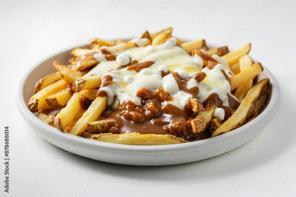 Tasty Disco Fries with Savory Gravy and Melted Cheese Tasty Disco Fries with Savory Gravy and Melted Cheese