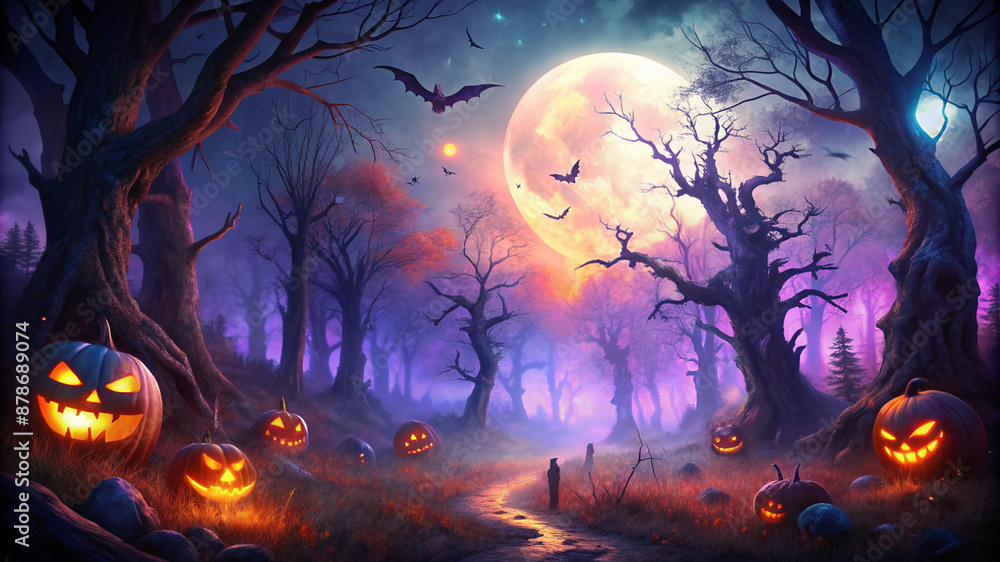 halloween background with pumpkin halloween background with pumpkin