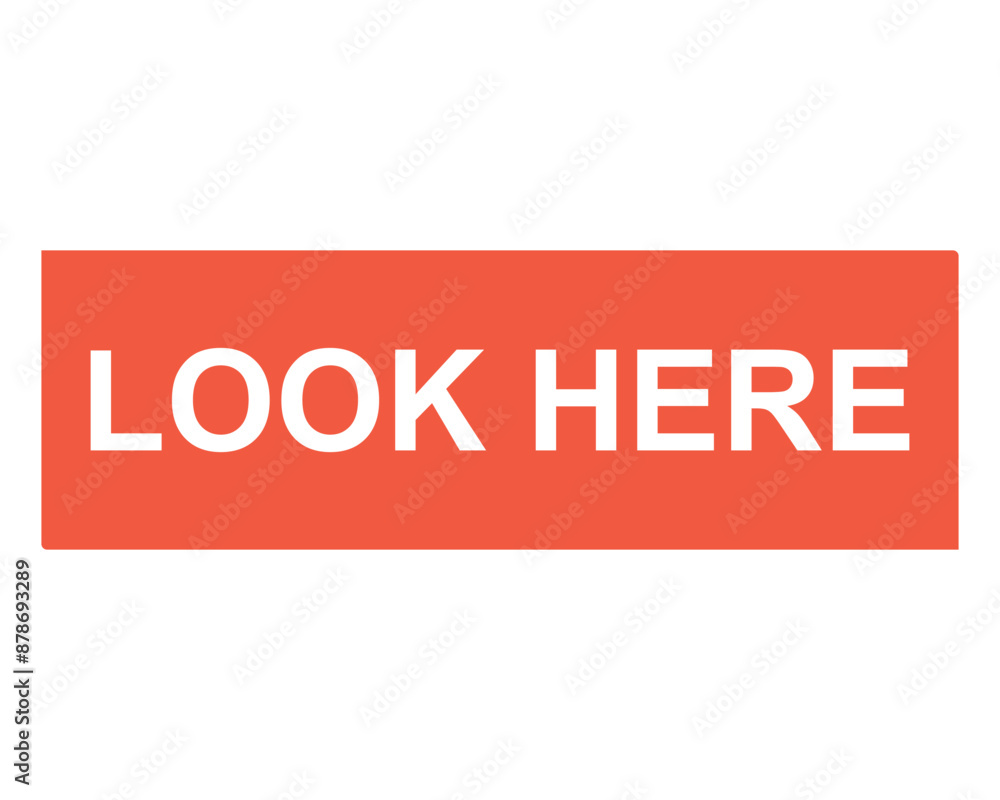 look here button on white background. look here button sign look here button on white background. look here button sign