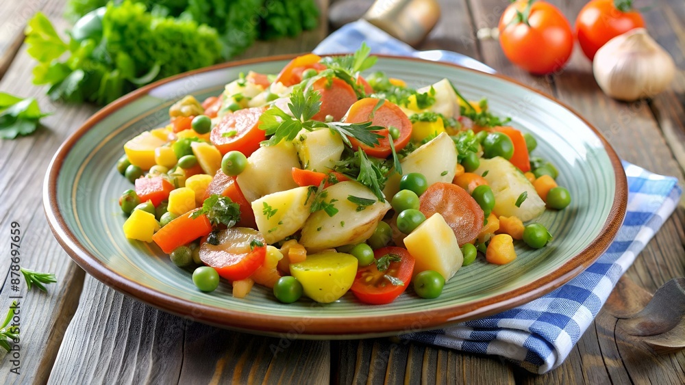fricassée de pintade aux légumes fricassée de pintade aux légumes