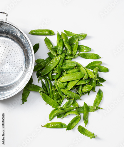 Plakat resh sugar snap peas