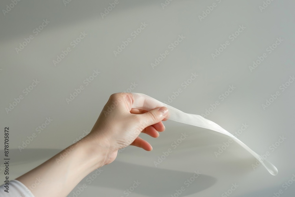 A person holding a white object in their hand, Clear and concise instructions for use A person holding a white object in their hand, Clear and concise instructions for use
