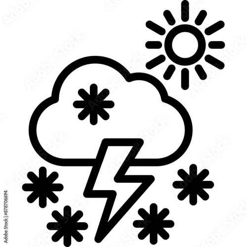 Snow Storm Icon