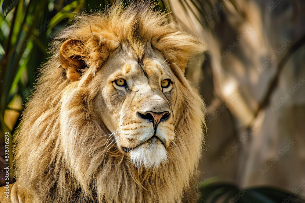 Majestic Lion Portrait Majestic Lion Portrait