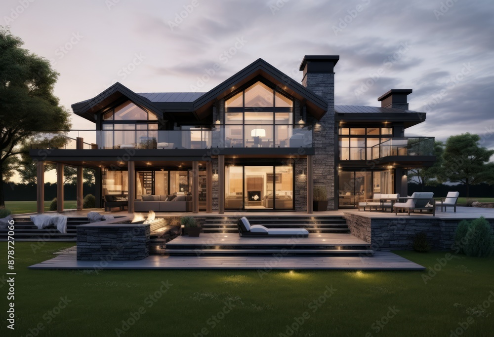 Oceanic Oasis Light Navy and Dark Gray Eco-Home for Sale.jpeg Oceanic Oasis Light Navy and Dark Gray Eco-Home for Sale.jpeg