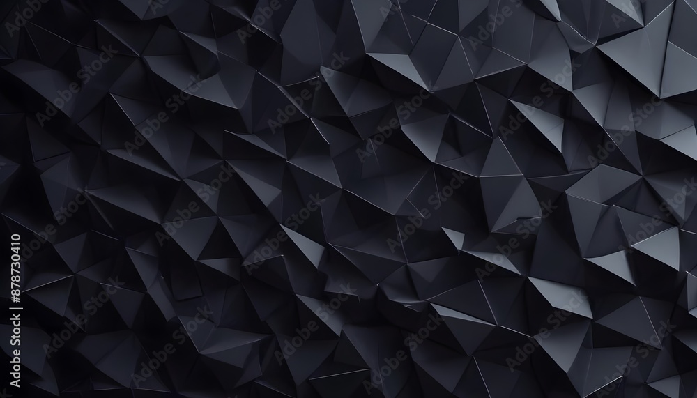 Fototapeta premium A geometric 3d design technology background for website banner
