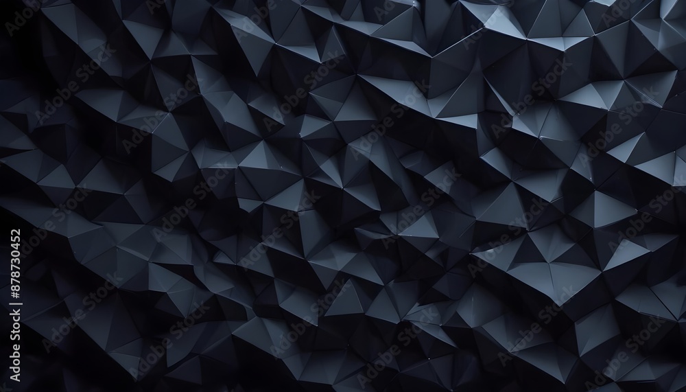 Obraz premium A geometric 3d design technology background for website banner