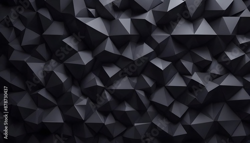 A geometric 3d design technology background for website banner