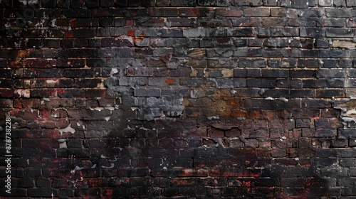 Brick wall textured backdrop