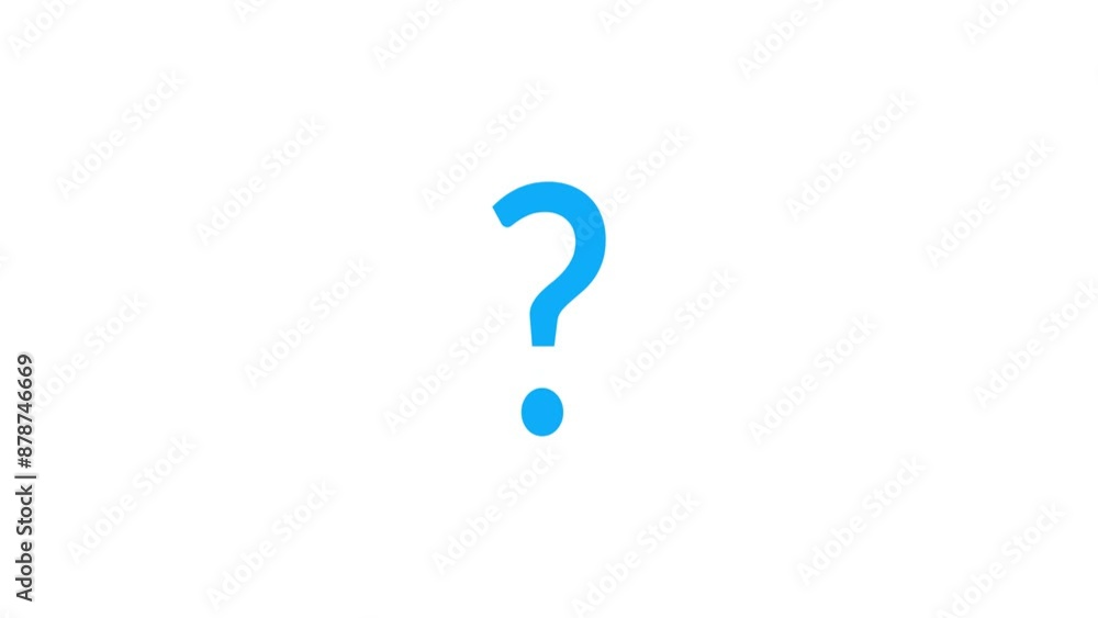 flat question mark doubt sing pop up animation confused on black background
flat question mark doubt sing pop up animation confused on black background