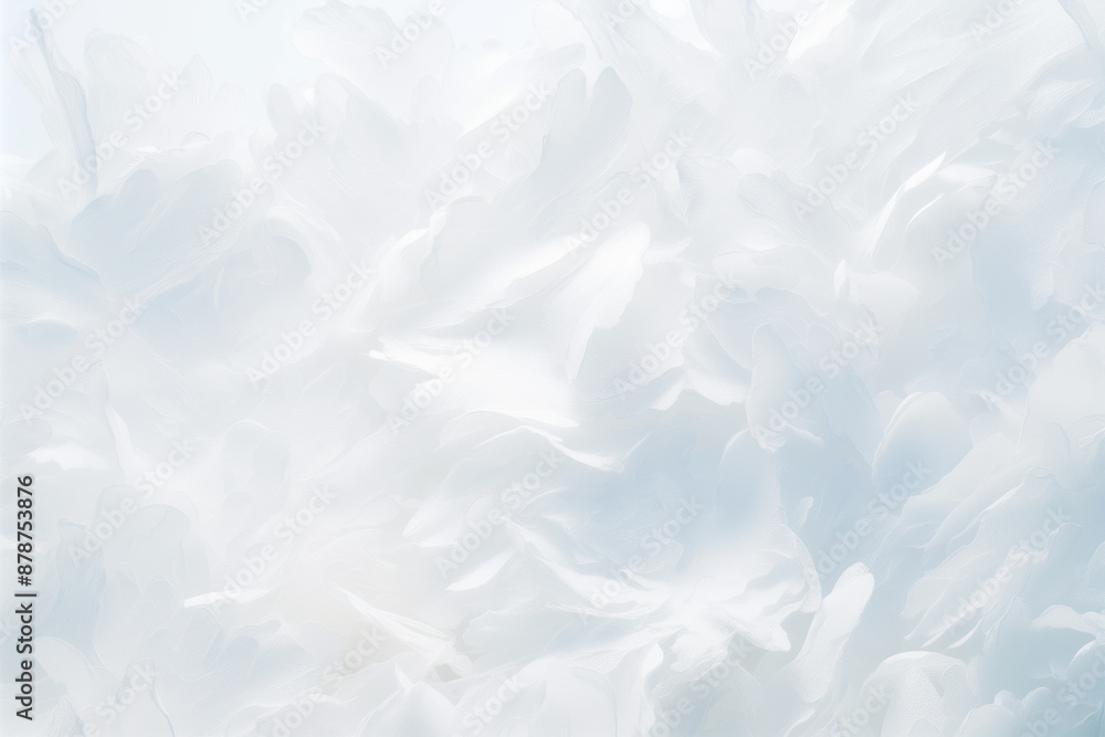 Abstract white background with soft feather textures Abstract white background with soft feather textures