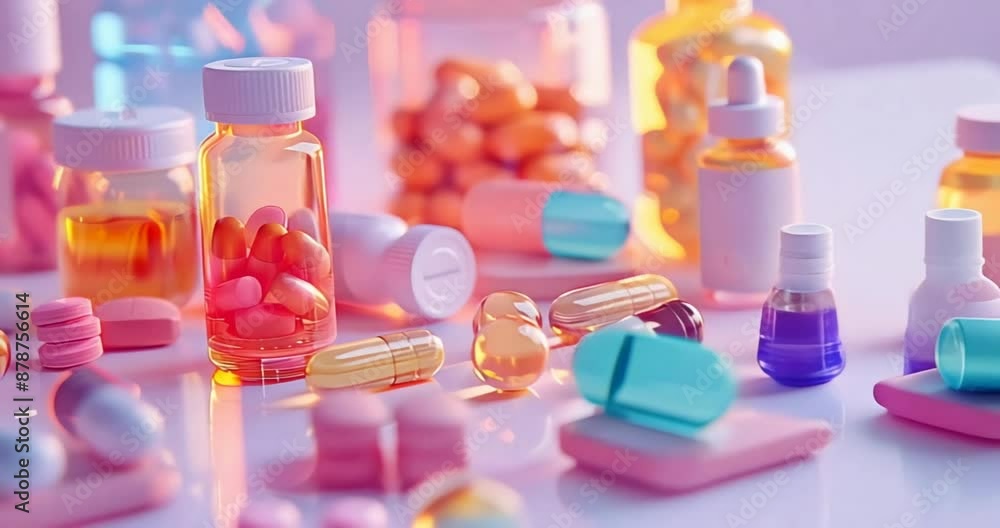 colorful pharmaceuticals and pills colorful pharmaceuticals and pills