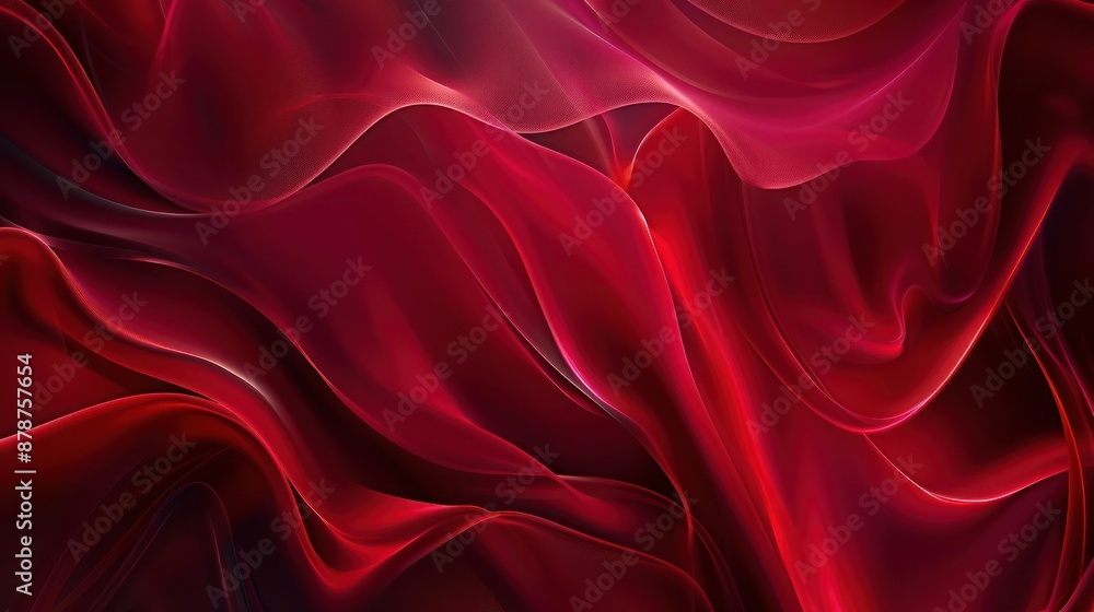 Abstract Background, an elegant array of deep ruby reds with fluid shapes and delicate details, creating a vibrant and luxurious atmosphere. Abstract Background, an elegant array of deep ruby reds with fluid shapes and delicate details, creating a vibrant and luxurious atmosphere.