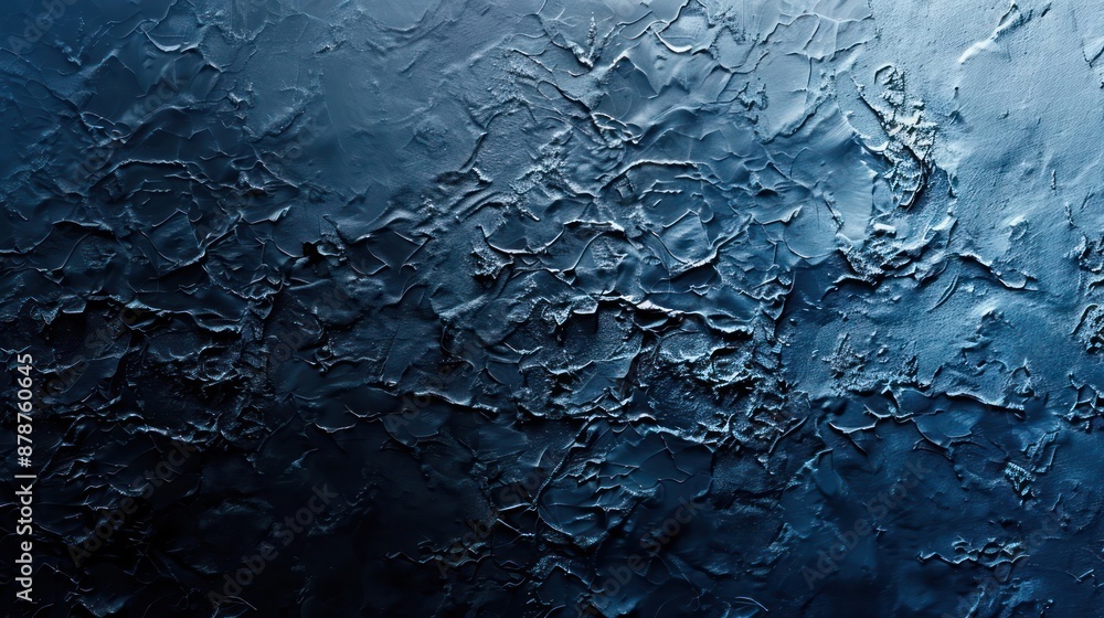 Abstract Background, a close-up of a textured surface with a gradient transition from cool icy blue to deep navy, featuring a combination of smooth and rough patches Abstract Background, a close-up of a textured surface with a gradient transition from cool icy blue to deep navy, featuring a combination of smooth and rough patches