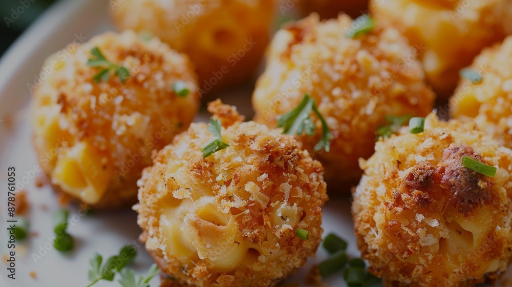 Crispy Quinoa Chicken Nuggets on a Dark Plate with Parsley Garnish Crispy Quinoa Chicken Nuggets on a Dark Plate with Parsley Garnish