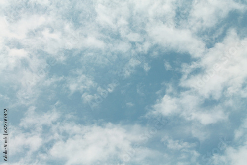 Partly Cloudy Blue Sky