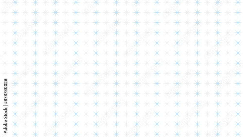 Abstract video background animated blue and grey stars pattern seamless loop animation texture white background Abstract video background animated blue and grey stars pattern seamless loop animation texture white background