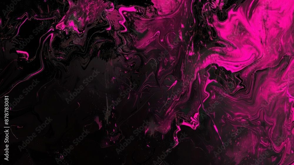 Abstract Background, a powerful blend of high-contrast black and vivid magenta with dynamic shapes and intricate details, evoking a sense of bold sophistication. Abstract Background, a powerful blend of high-contrast black and vivid magenta with dynamic shapes and intricate details, evoking a sense of bold sophistication.