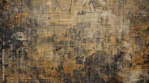 Wallpaper Mural Textured grunge background in brown canvas Torontodigital.ca