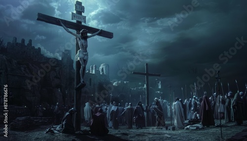 Jesus on the Cross at Golgotha