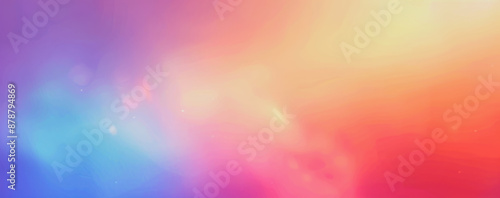 mixed modern blurred colorful background in pink, purple, orange and blue color © Claudia Nass