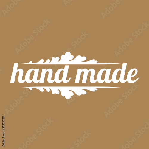 Hand made rubber stamp