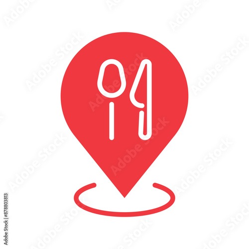 map marker, location pin, map pin icon