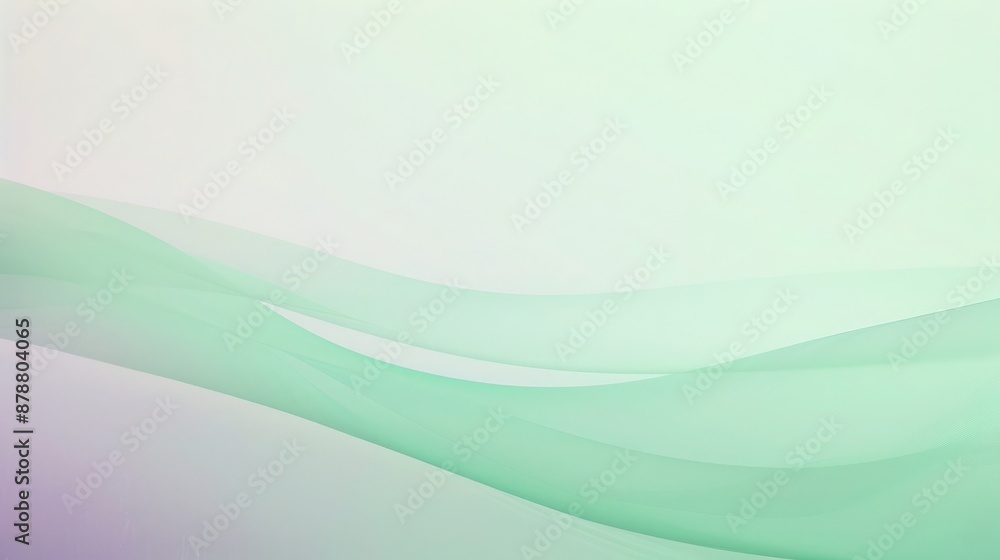 Abstract Background, delicate gradient blurs in soft pastels of mint green transitioning into light lavender, creating a fresh and tranquil scene that feels airy and light. Abstract Background, delicate gradient blurs in soft pastels of mint green transitioning into light lavender, creating a fresh and tranquil scene that feels airy and light.
