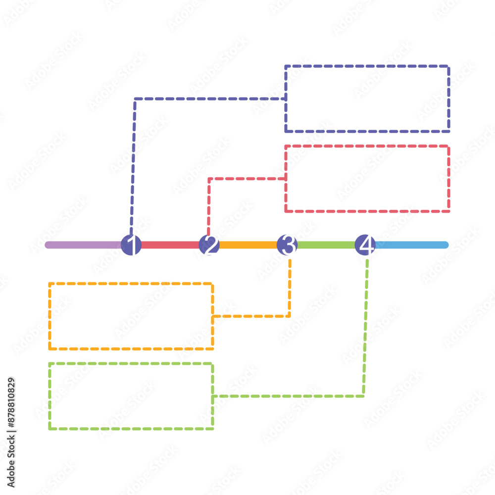 Illustration of a flat design of a diagram on a white background. infographic design element illustration with line style. Illustration of a flat design of a diagram on a white background. infographic design element illustration with line style.