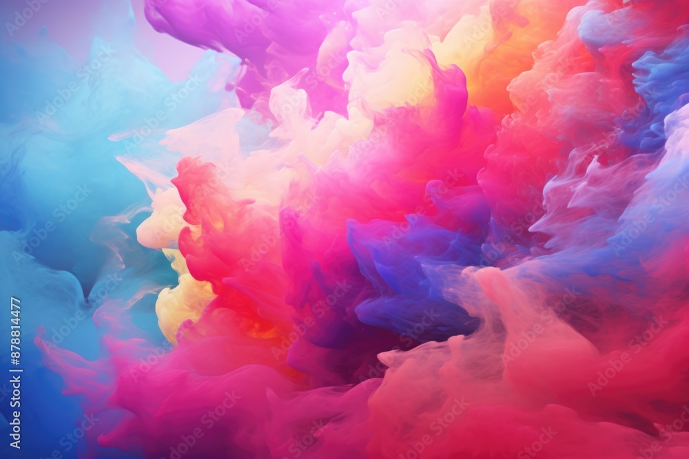 Fototapeta premium Colorful background material with the theme of the sky